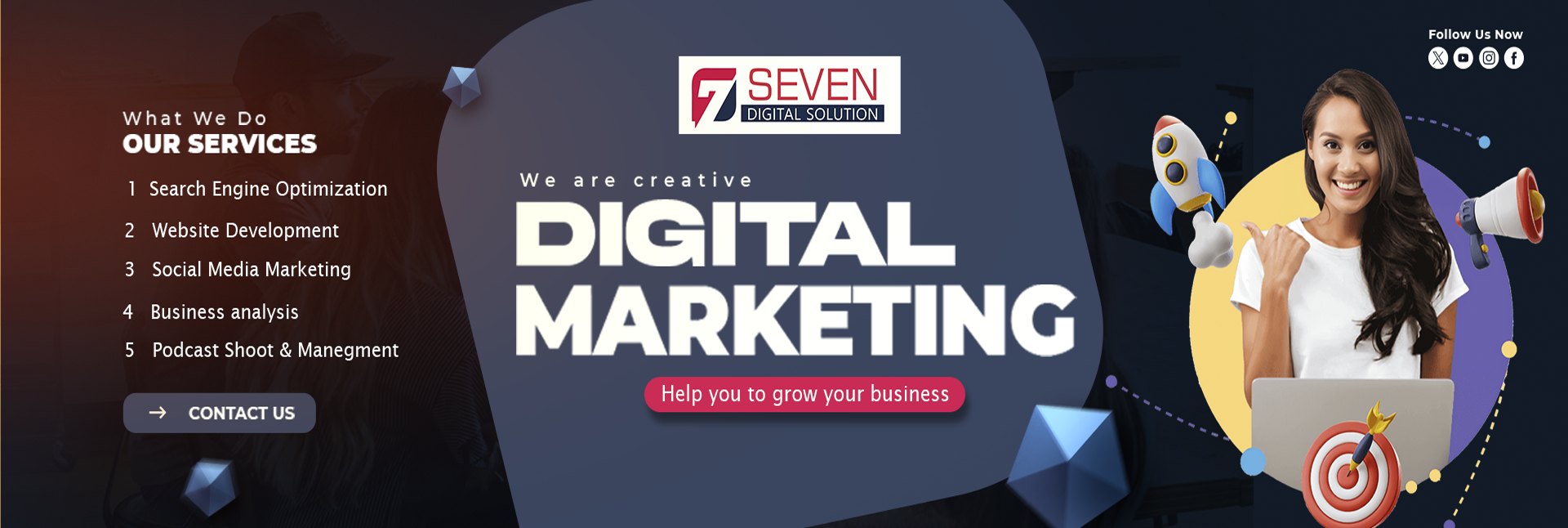Seven Digi Solution – Top Digital Marketing Agency Aurangabad